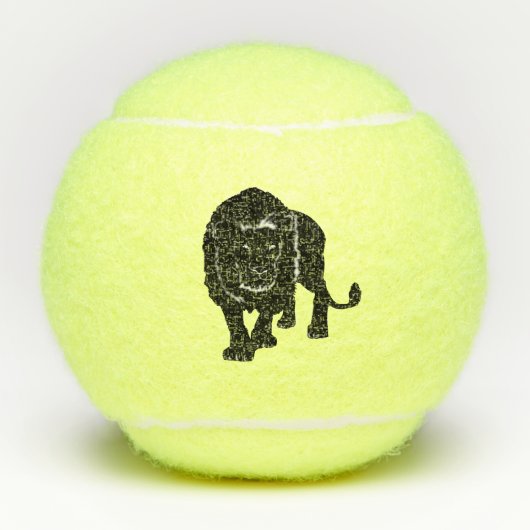 Lion Tennis Balls Tennisballen (Voorkant)
