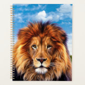 Lion The King of Forest Planner (Voorkant)