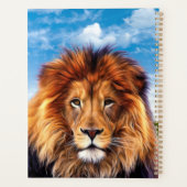 Lion The King of Forest Planner (Achterkant)