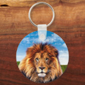 Lion The King of Forest Sleutelhanger (Voorkant)