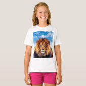 Lion The King of Forest T-shirt (Voorkant volledig)