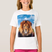 Lion The King of Forest T-shirt (Voorkant)
