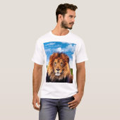 Lion The King of Forest T-shirt (Voorkant volledig)