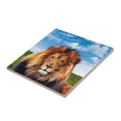 Lion The King of Forest Tegeltje (Zijkant)