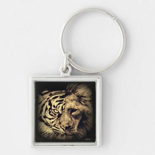 Lion Tiger 2in1 Sleutelhanger (Voorkant)