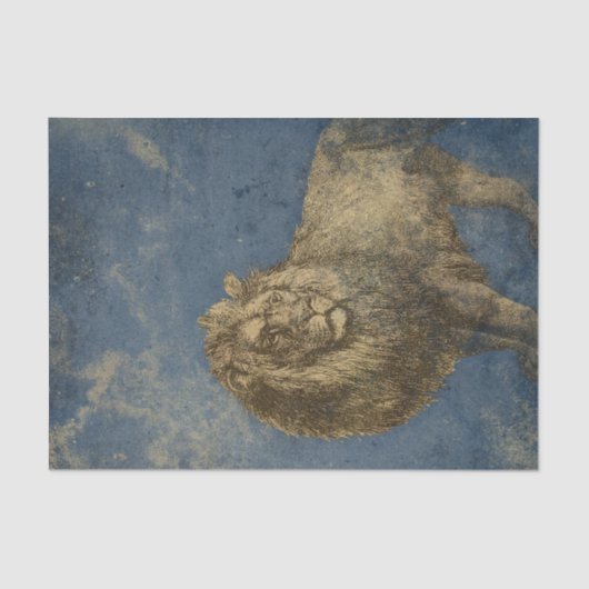  lion tissuepapier (Voorkant)