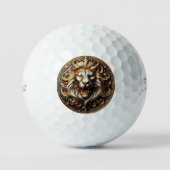 Lion Titleist Pro V1 golfballen (Voorkant)