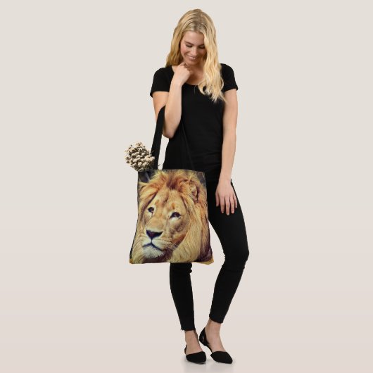 Lion Tote Bag (Op model)