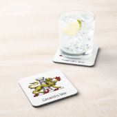 Lion Tower Fleur de Lis Crest Emblem C Onderzetter (Rechterzijde)