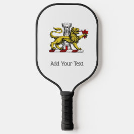 Lion Tower Fleur de Lis Crest Emblem C Pickleball Paddle