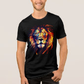 Lion Tri-Blend Shirt (Voorkant)