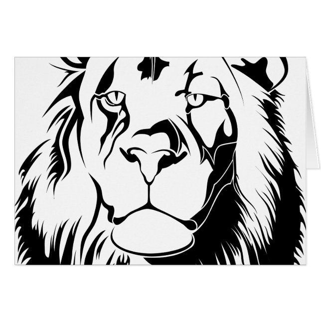 Lion Tribal 002 (Voorkant Horizontaal)