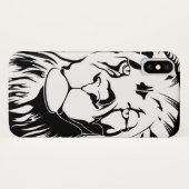 Lion Tribal 002 Case-Mate iPhone Case (Achterkant (horizontaal))