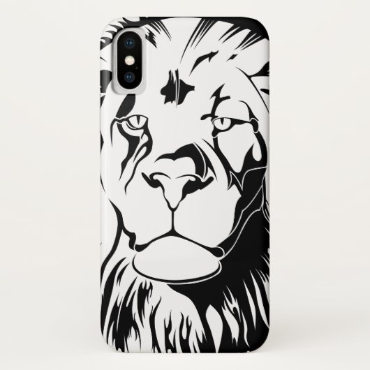 Lion Tribal 002 Case-Mate iPhone Case (Achterkant)