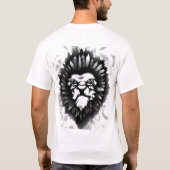 Lion TRIBAL TATTOO T-shirt (Achterkant)