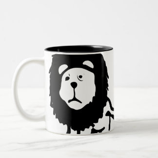 Lion Tweekleurige Koffiemok