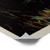 Lion uit het Arawale National Park Kenya Poster (Hoek)