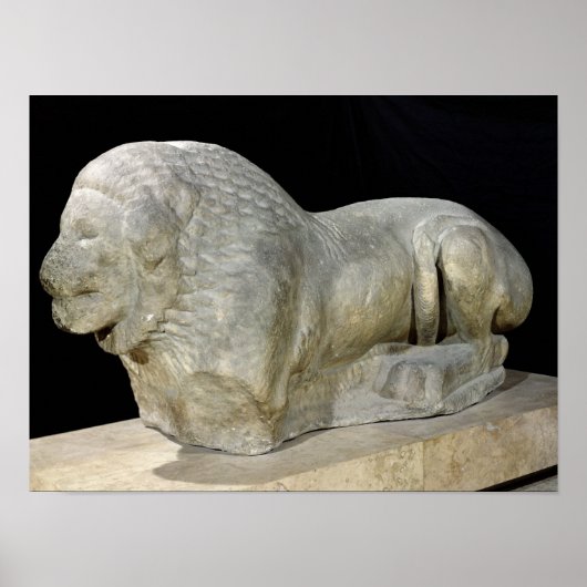 Lion uit Miletus Poster (Voorkant)