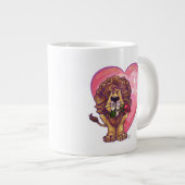Lion Valentijnsdag Grote Koffiekop (Voorkant rechts)