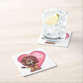 Lion Valentijnsdag Kartonnen Onderzetters (Insitu)