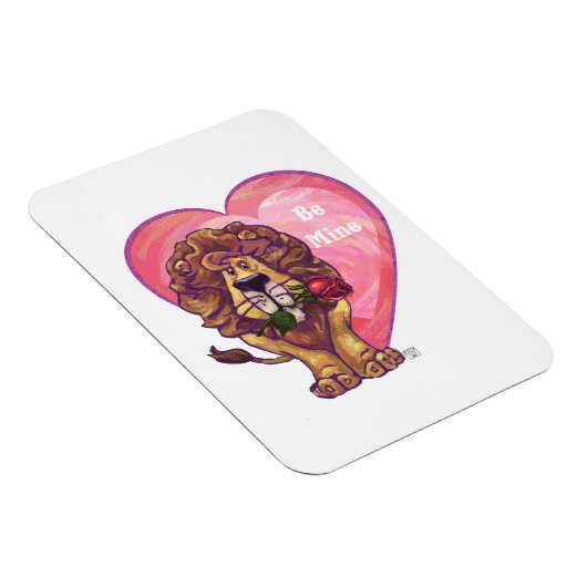 Lion Valentijnsdag Magneet (Rechterzijde)