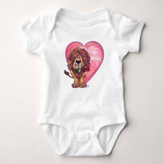 Lion Valentijnsdag Romper (Voorkant)