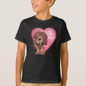 Lion Valentijnsdag T-shirt (Voorkant)