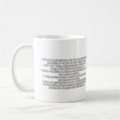 Lion van de stam van de judah grafische Mok 002 (Links)