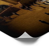 Lion van de Westerne muur van Judah Poster (Hoek)