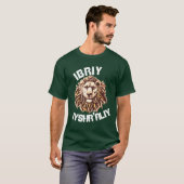Lion van het T-shirt Yahudah (Voorkant volledig)