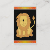 Lion Visitekaartje (Achterkant)