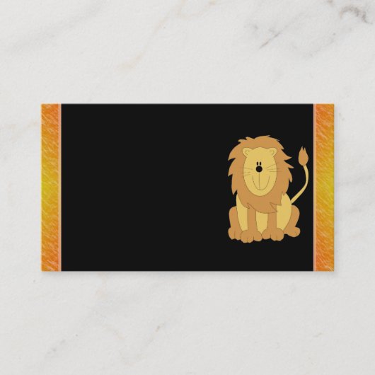 Lion Visitekaartje (Voorkant)