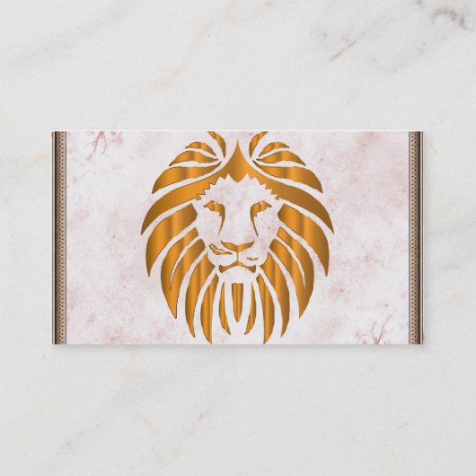 Lion Visitekaartje (Achterkant)