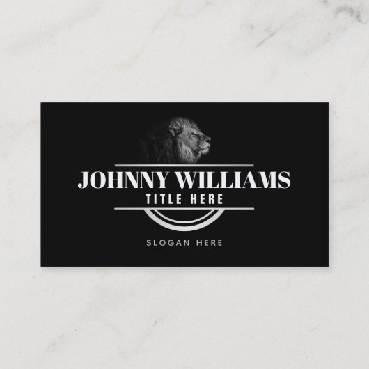  lion Visitekaartjes (Voorkant)