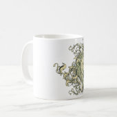 Lion Visual Arts Motif Head Koffiemok (Voorkant links)