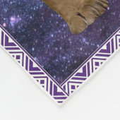 Lion voor mijn dochter elke dag fleece deken (Hoek)