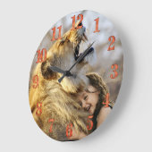 Lion Wall klok (Hoek)