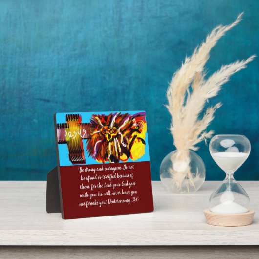 Lion wandelend briefkaart fotoplaat (Insitu)