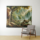 Lion Wandkleed (In Situ (horizontaal))