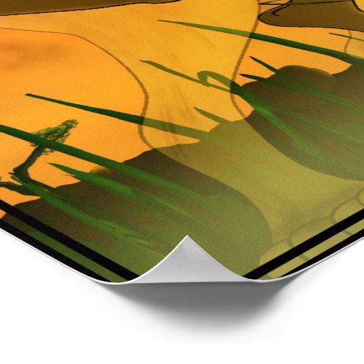 Lion Warrior Poster (Hoek)