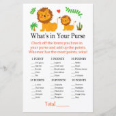 Lion Wat zit er in je handtas? (Voorkant)