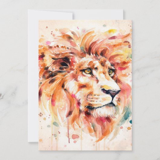 Lion Water Lion Art | Prachtige cadeau (Voorkant)