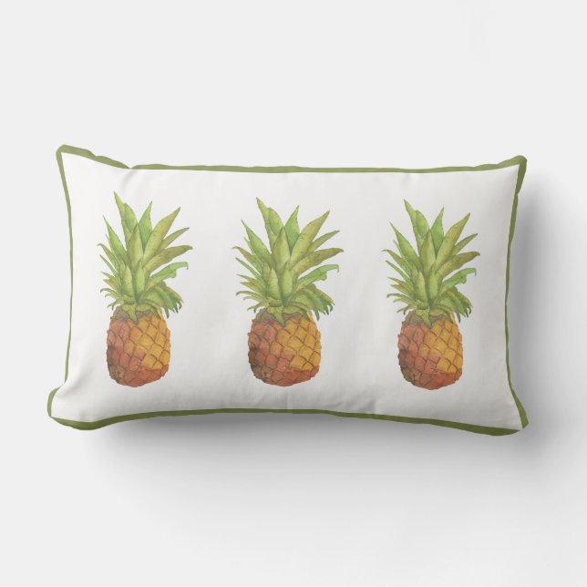 Lion waterverf brown boho lijst kussen (Voorkant)