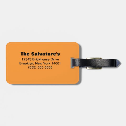 Lion Wedding Couple  Bagagelabel (Achterkant horizontaal)