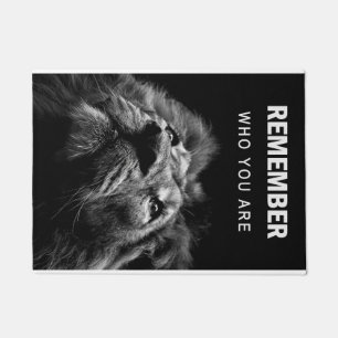 Lion weet wie je bent deurmat