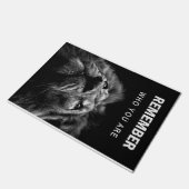 Lion weet wie je bent deurmat (Schuin)