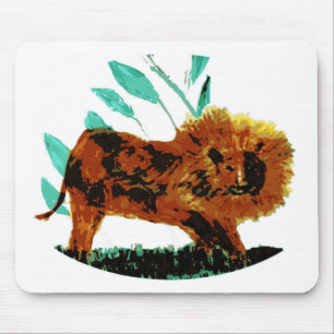 Lion Wild Animal Big Cat Muismat