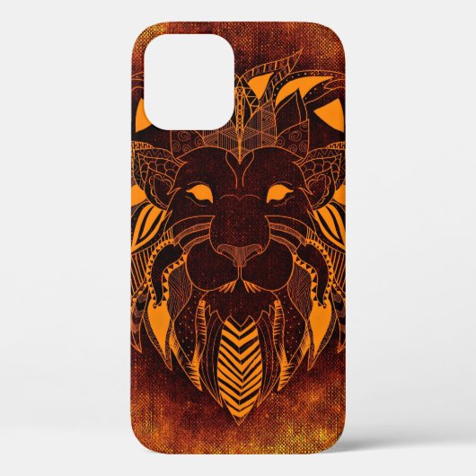 Lion wild dier abstract Case-Mate iPhone case (Achterkant)