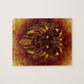 Lion wild dier abstract legpuzzel (Horizontaal)