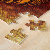 Lion wild dier abstract legpuzzel (Zijkant)